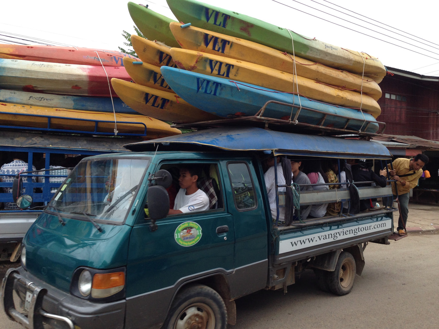 Vang Vieng full day Kayaking