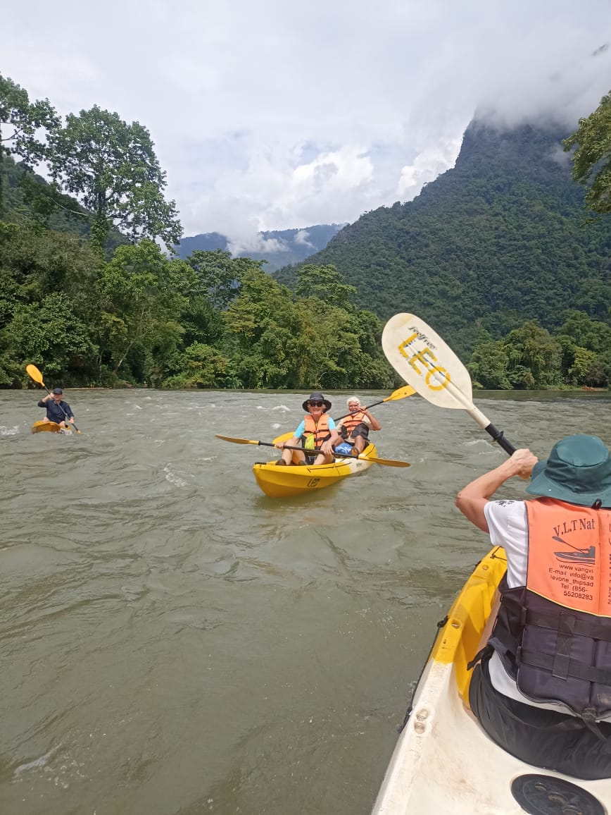 Vang Vieng full day Kayaking