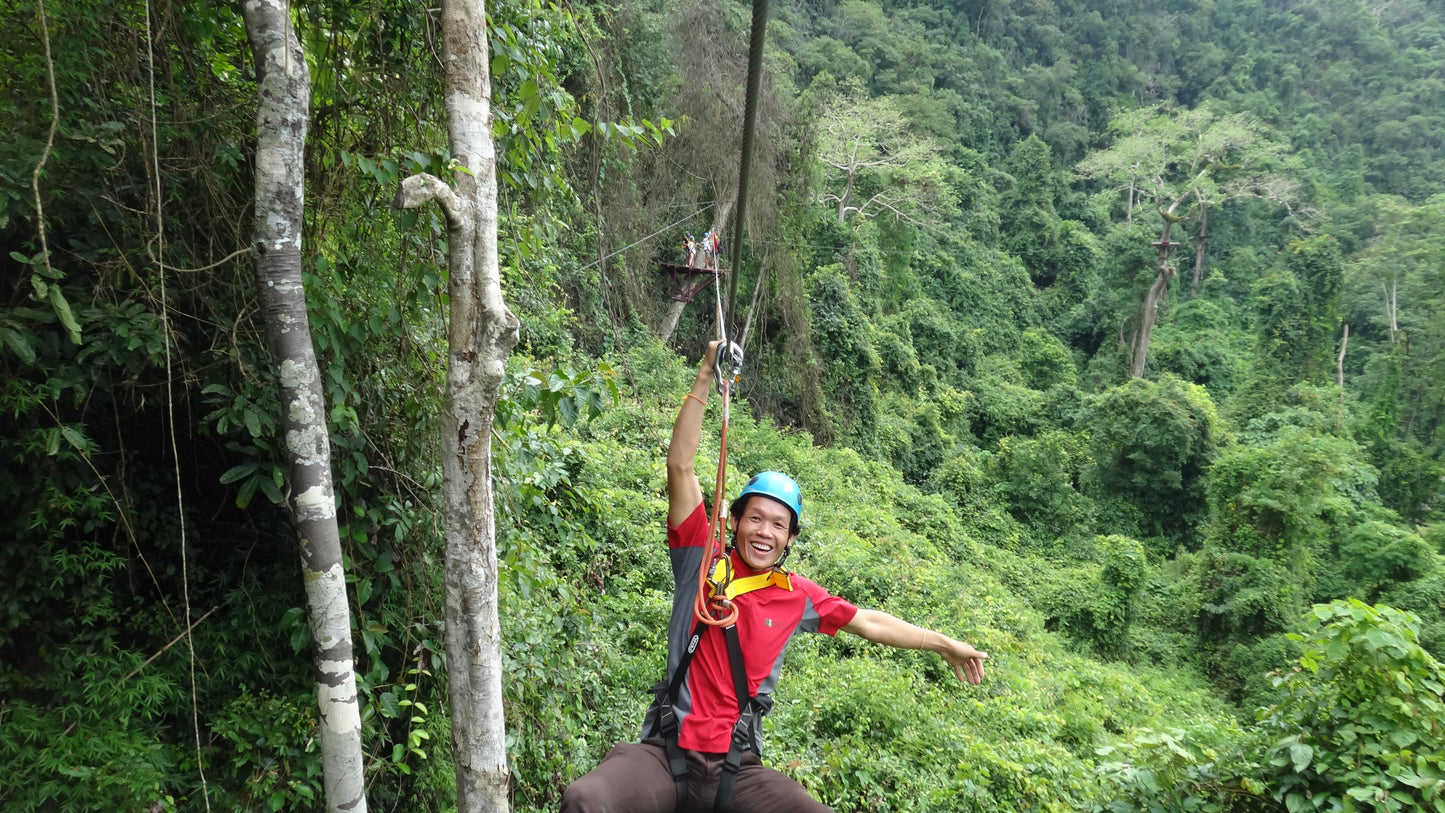 Zip-Lining - Kayaking