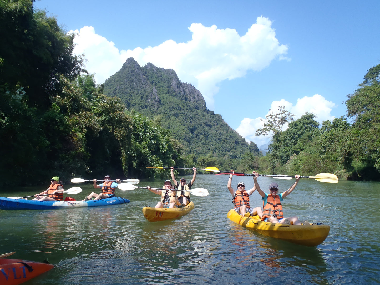 Zip-Lining - Kayaking
