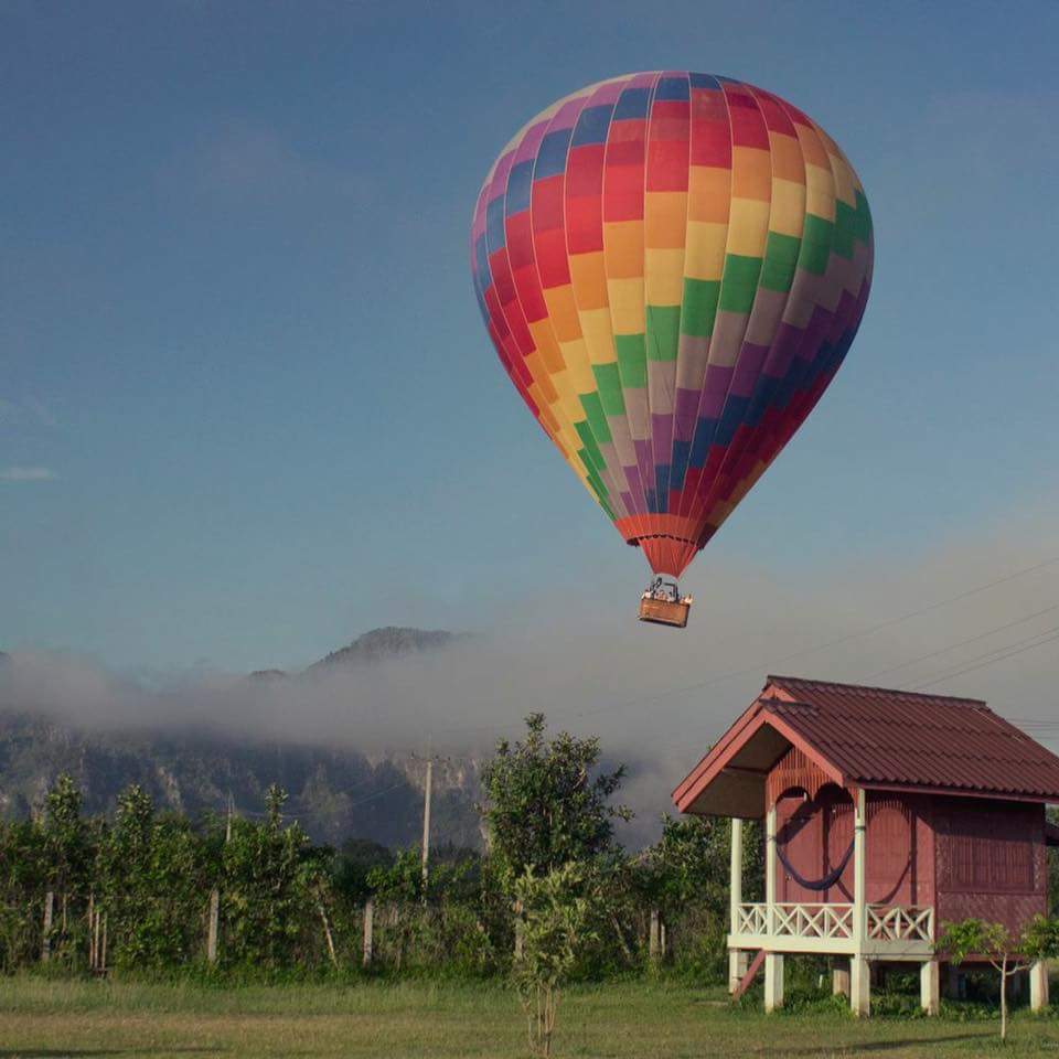 Private Balloon over Vang Vieng