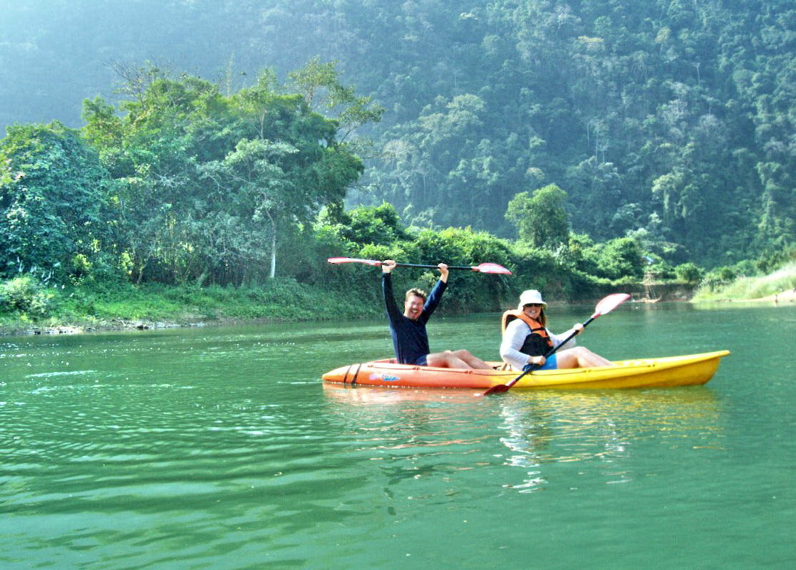 Vang Vieng Kayaking + fishing