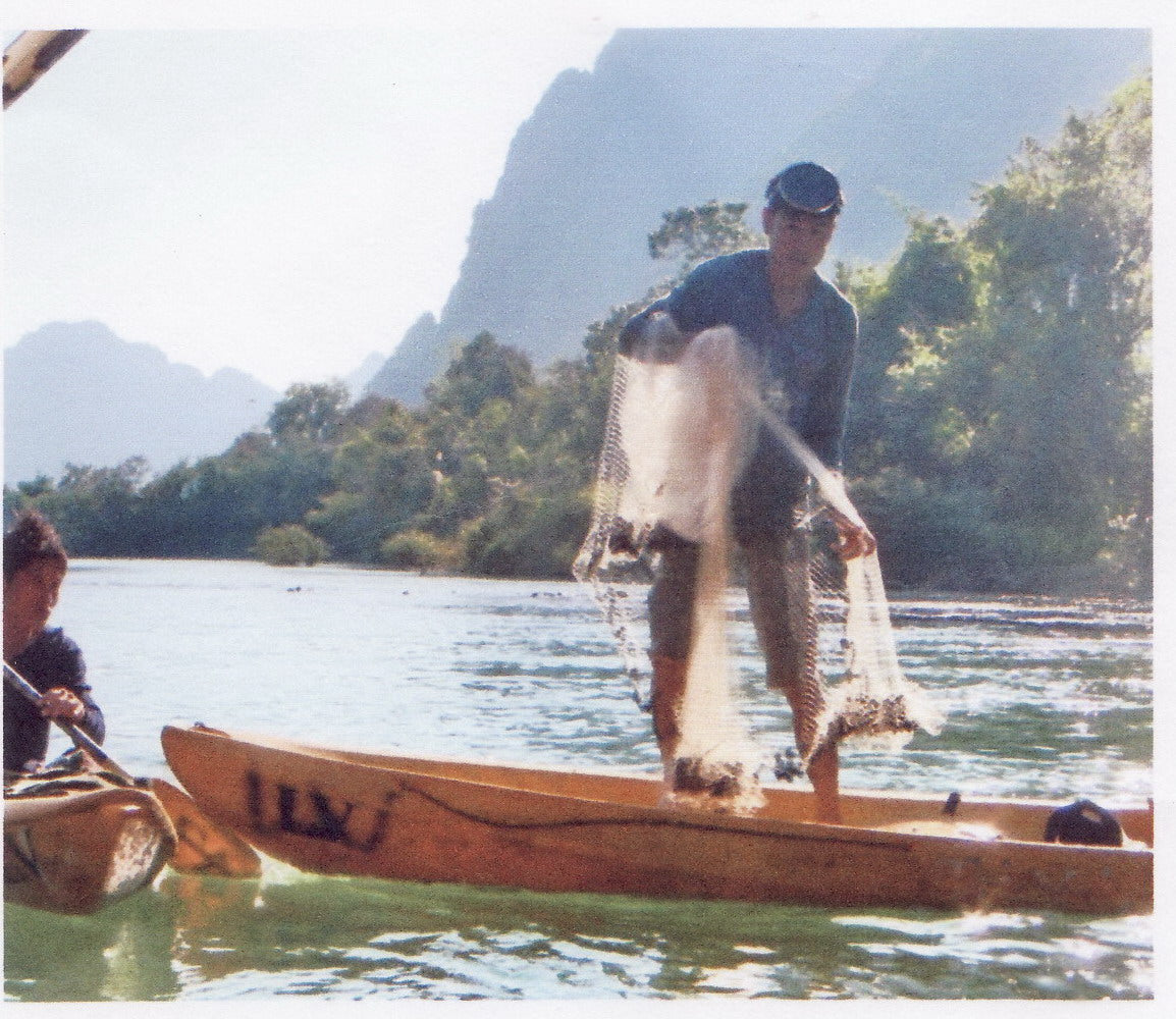 Vang Vieng Kayaking + fishing