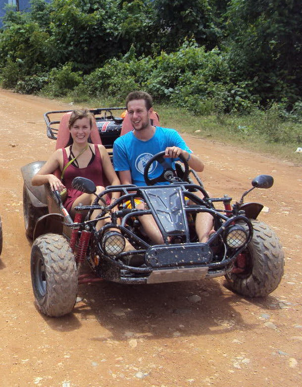 Full day Buggy tours around Vang Vieng (Book and deposit only $20)